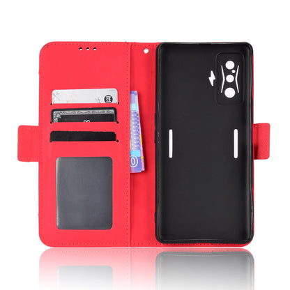 Xiaomi Poco F4 GT Skin Feel PU Leather Wallet Phone Case with Card Slots, Cash Pocket, Magnetic Closure, Built-In Stand, Full Protection TPU Cover