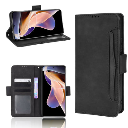 Xiaomi Poco X4 NFC Skin Feel PU Leather Wallet Phone Case with Card Slots, Cash Pocket, Magnetic Closure, Built-In Stand, Full Protection TPU Cover
