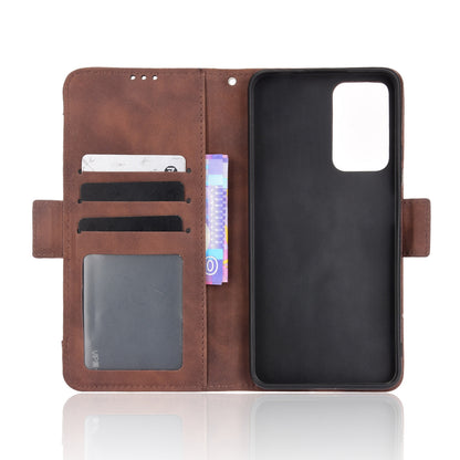 Xiaomi Poco X4 NFC Skin Feel PU Leather Wallet Phone Case with Card Slots, Cash Pocket, Magnetic Closure, Built-In Stand, Full Protection TPU Cover