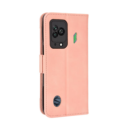 Xiaomi Black Shark 5 Skin Feel PU Leather Wallet Phone Case with Card Slots, Cash Pocket, Magnetic Closure, Built-In Stand, Full Protection TPU Cover