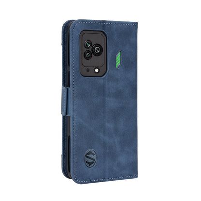 Xiaomi Black Shark 5 Skin Feel PU Leather Wallet Phone Case with Card Slots, Cash Pocket, Magnetic Closure, Built-In Stand, Full Protection TPU Cover