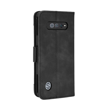 Xiaomi Black Shark 5 RS Skin Feel PU Leather Wallet Phone Case with Card Slots, Cash Pocket, Magnetic Closure, Built-In Stand, Full Protection TPU Cover
