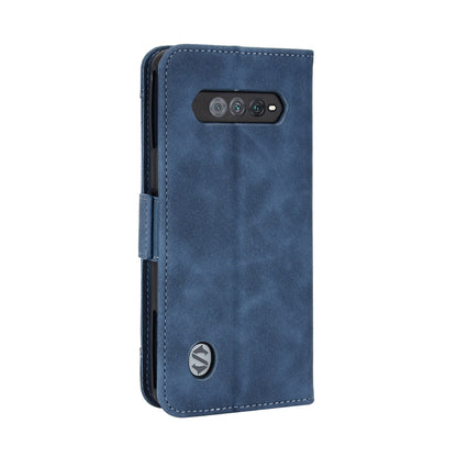 Xiaomi Black Shark 5 RS Skin Feel PU Leather Wallet Phone Case with Card Slots, Cash Pocket, Magnetic Closure, Built-In Stand, Full Protection TPU Cover