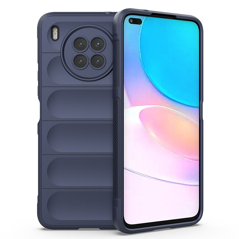 Huawei Nova 8i Shock Absorbent Magic Shield TPU + Flannel Phone Case, Featuring Ridged Drop Protection, Bright Colours & Easy Access