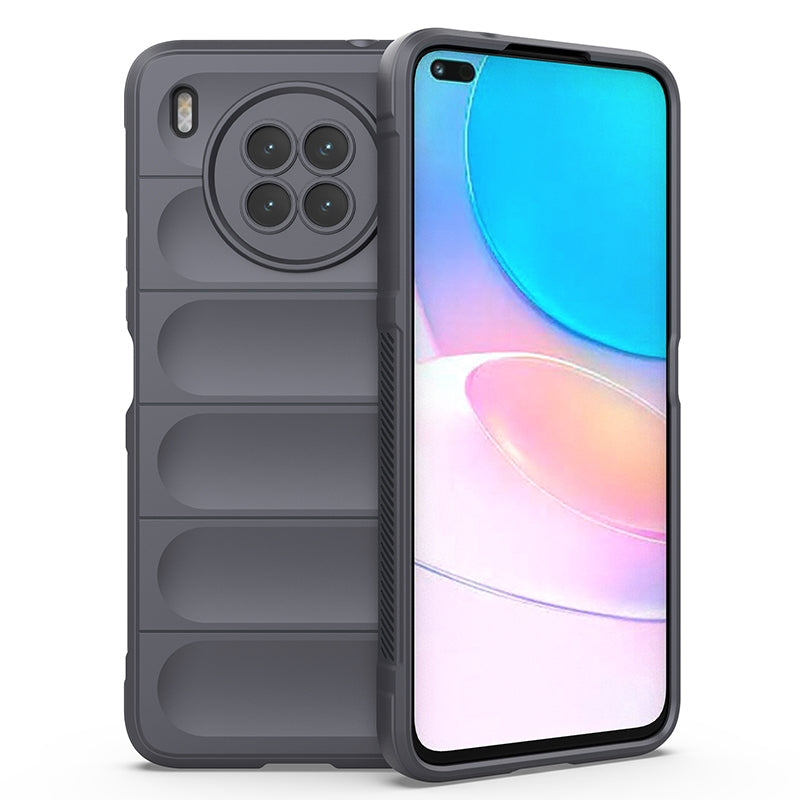Huawei Nova 8i Shock Absorbent Magic Shield TPU + Flannel Phone Case, Featuring Ridged Drop Protection, Bright Colours & Easy Access