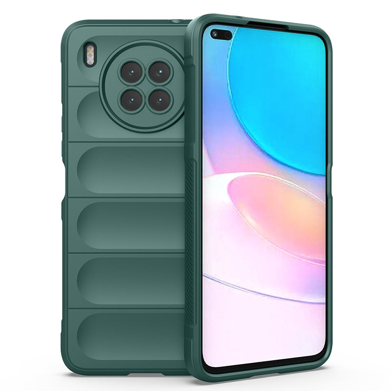 Huawei Nova 8i Shock Absorbent Magic Shield TPU + Flannel Phone Case, Featuring Ridged Drop Protection, Bright Colours & Easy Access