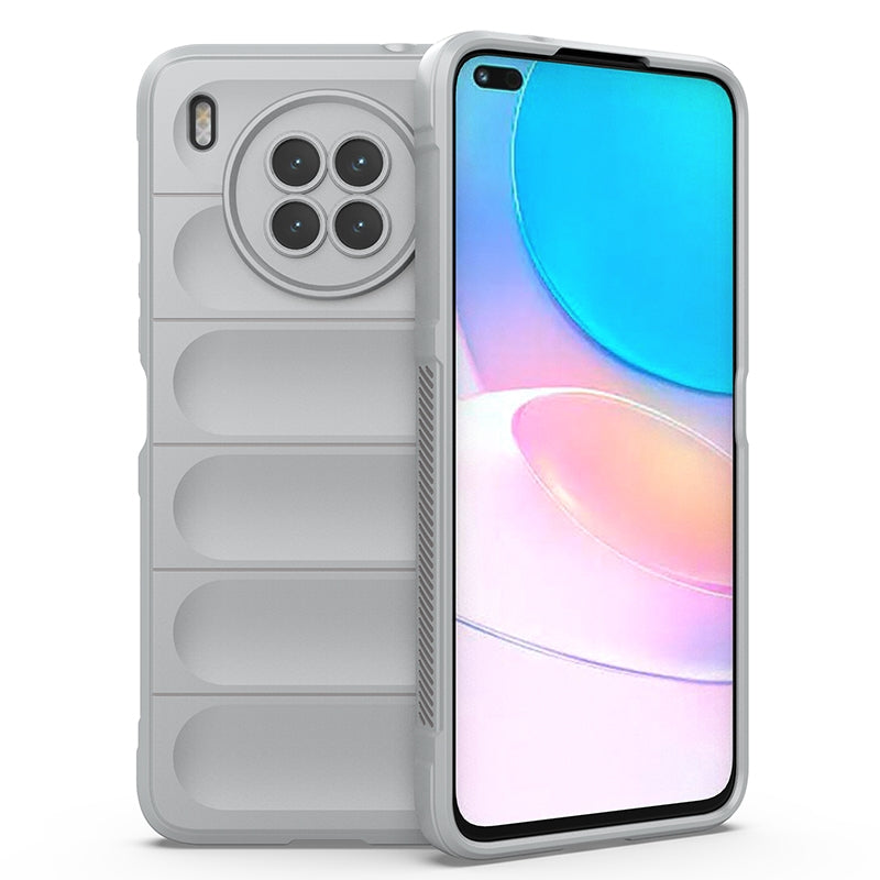 Huawei Nova 8i Shock Absorbent Magic Shield TPU + Flannel Phone Case, Featuring Ridged Drop Protection, Bright Colours & Easy Access