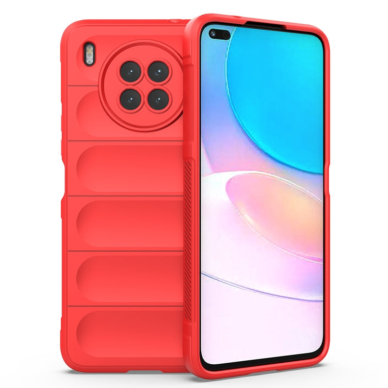 Huawei Nova 8i Shock Absorbent Magic Shield TPU + Flannel Phone Case, Featuring Ridged Drop Protection, Bright Colours & Easy Access