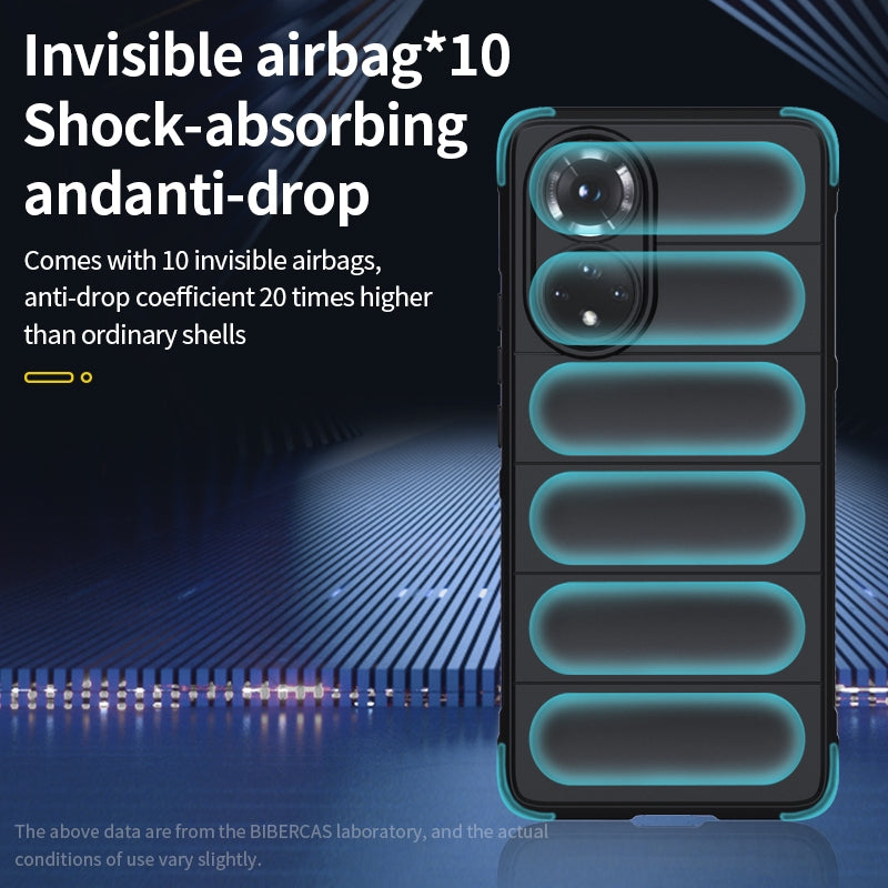 Huawei Nova 9 Pro Shock Absorbent Magic Shield TPU + Flannel Phone Case, Featuring Ridged Drop Protection, Bright Colours & Easy Access