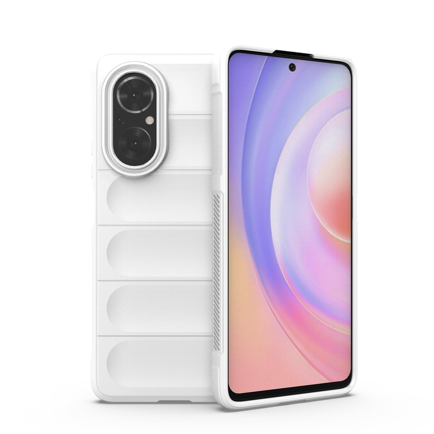 Huawei Nova 9 SE Shock Absorbent Magic Shield TPU + Flannel Phone Case, Featuring Ridged Drop Protection, Bright Colours & Easy Access