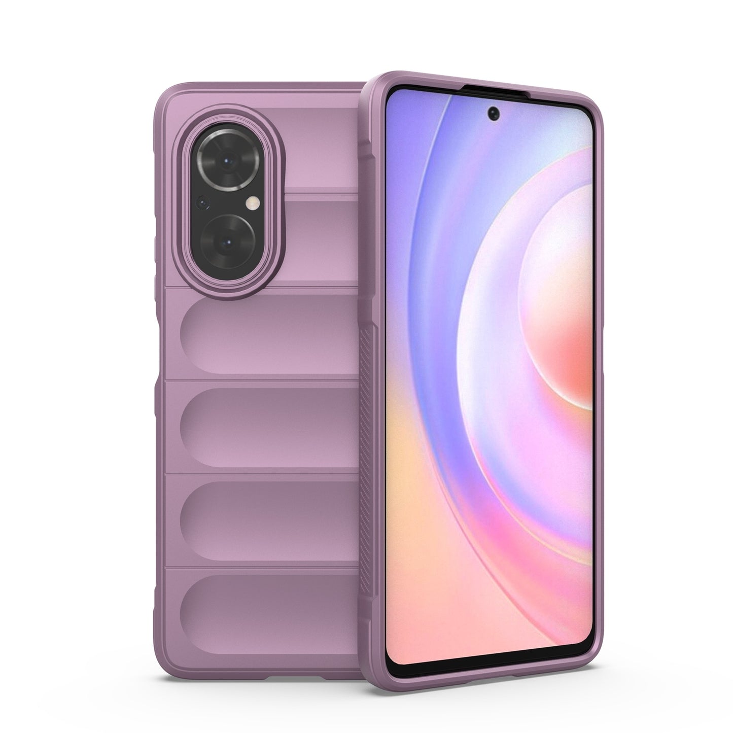 Huawei Nova 9 SE Shock Absorbent Magic Shield TPU + Flannel Phone Case, Featuring Ridged Drop Protection, Bright Colours & Easy Access