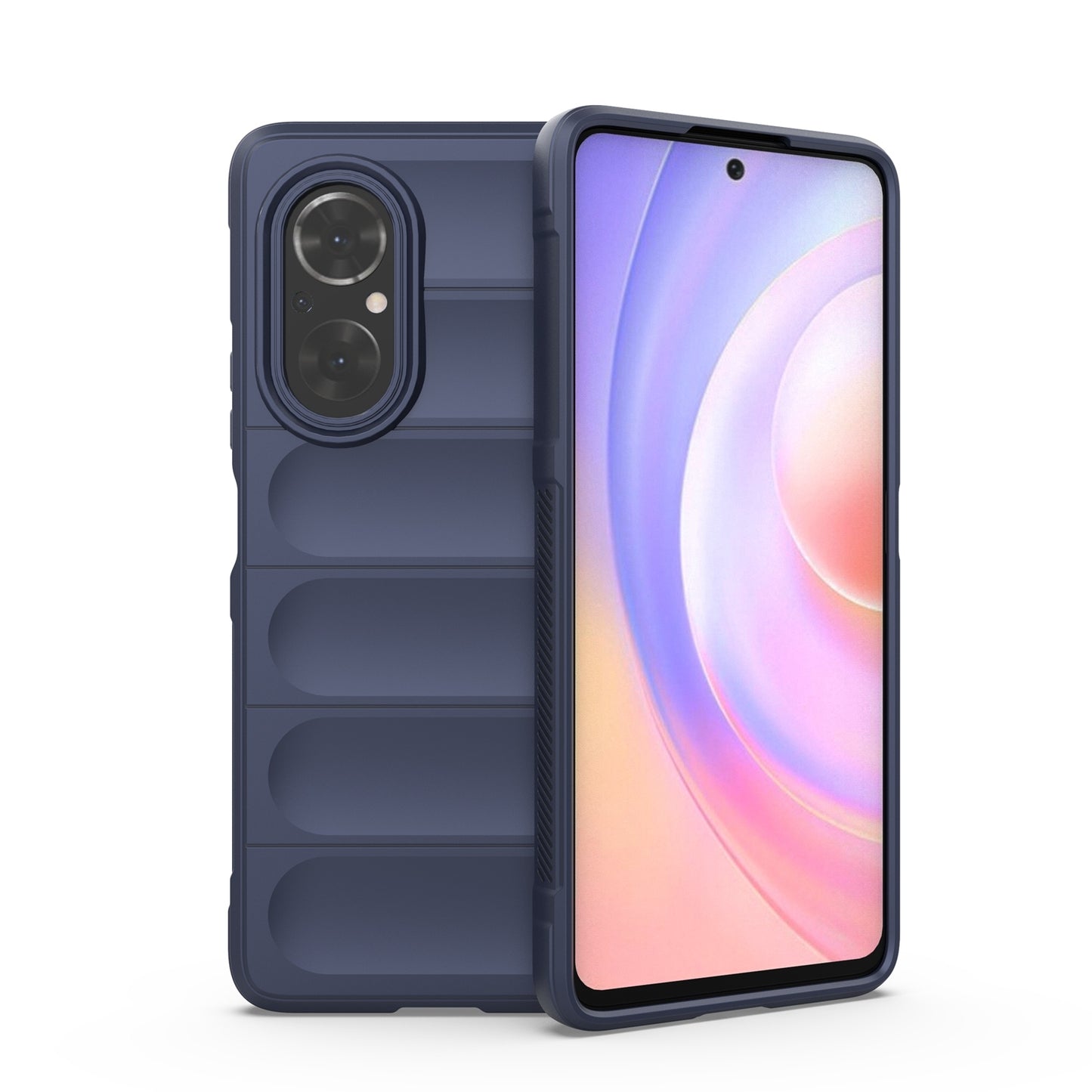 Huawei Nova 9 SE Shock Absorbent Magic Shield TPU + Flannel Phone Case, Featuring Ridged Drop Protection, Bright Colours & Easy Access