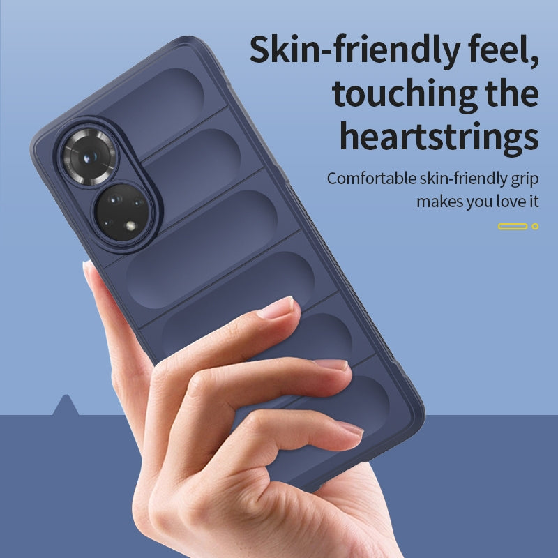 Huawei Nova 9 Shock Absorbent Magic Shield TPU + Flannel Phone Case, Featuring Ridged Drop Protection, Bright Colours & Easy Access