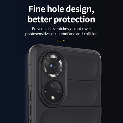 Huawei Nova 9 Shock Absorbent Magic Shield TPU + Flannel Phone Case, Featuring Ridged Drop Protection, Bright Colours & Easy Access