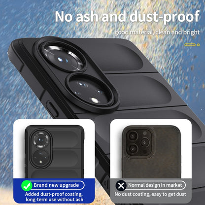 Huawei Nova 9 Shock Absorbent Magic Shield TPU + Flannel Phone Case, Featuring Ridged Drop Protection, Bright Colours & Easy Access