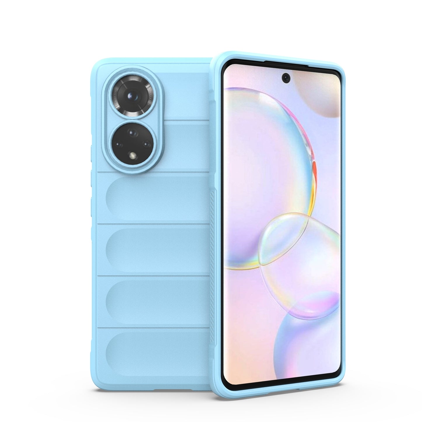 Honor 50 Shock Absorbent Magic Shield TPU + Flannel Phone Case, Featuring Ridged Drop Protection, Bright Colours & Easy Access