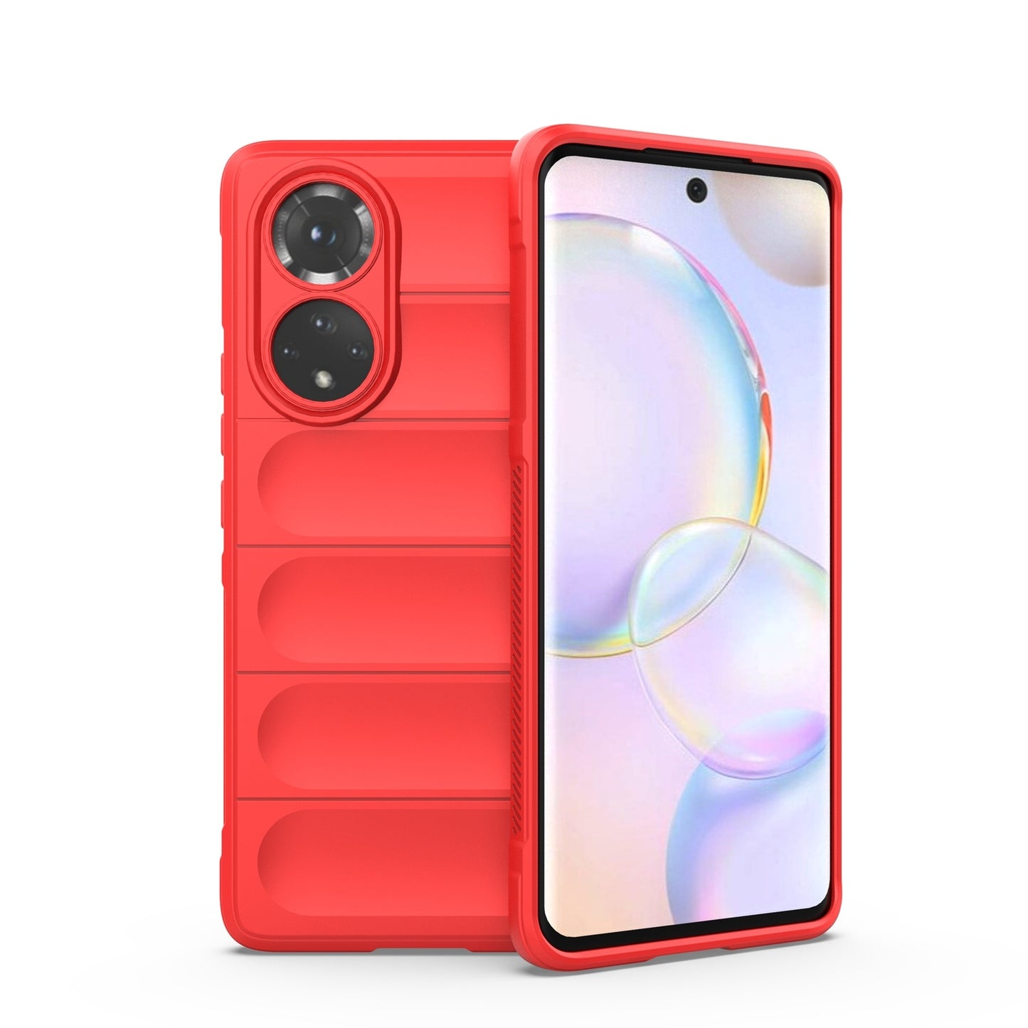 Honor 50 Shock Absorbent Magic Shield TPU + Flannel Phone Case, Featuring Ridged Drop Protection, Bright Colours & Easy Access
