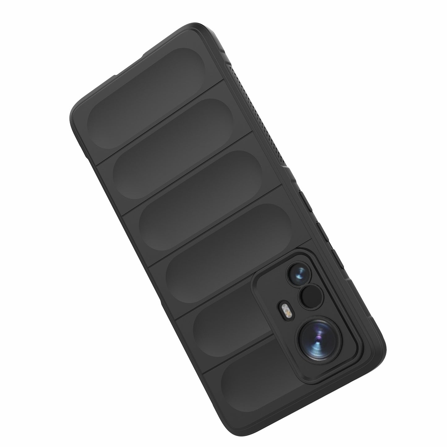 Xiaomi 12 Pro Magic Shield TPU + Flannel Protective Phone Case Cover, Shockproof Scratch Resistant
