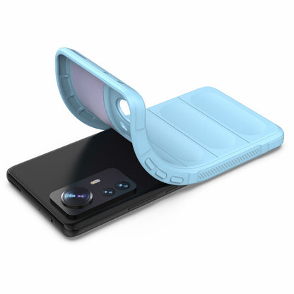 Xiaomi 12 Pro Magic Shield TPU + Flannel Protective Phone Case Cover, Shockproof Scratch Resistant