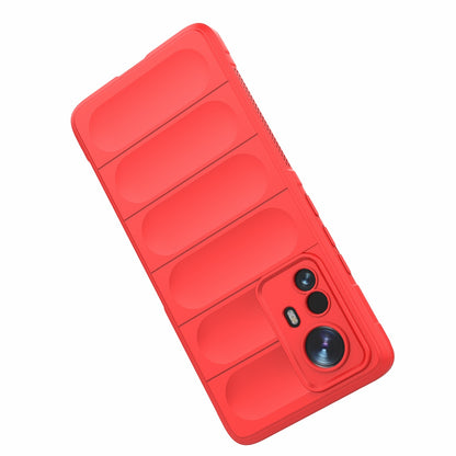 Xiaomi 12 Pro Magic Shield TPU + Flannel Protective Phone Case Cover, Shockproof Scratch Resistant