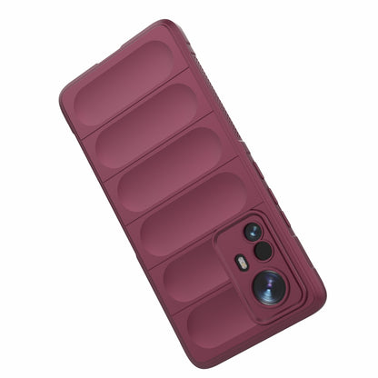 Xiaomi 12 Pro Magic Shield TPU + Flannel Protective Phone Case Cover, Shockproof Scratch Resistant