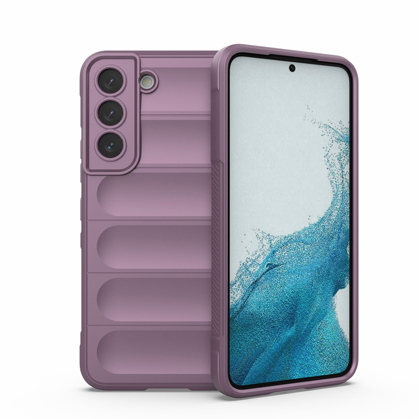 Samsung Galaxy S22 5G Magic Shield TPU + Flannel Protective Phone Case Cover, Shockproof Scratch Resistant