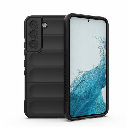 Samsung Galaxy M23 5G Magic Shield TPU + Flannel Protective Phone Case Cover, Shockproof Scratch Resistant