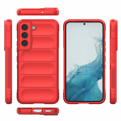 Samsung Galaxy M23 5G Magic Shield TPU + Flannel Protective Phone Case Cover, Shockproof Scratch Resistant