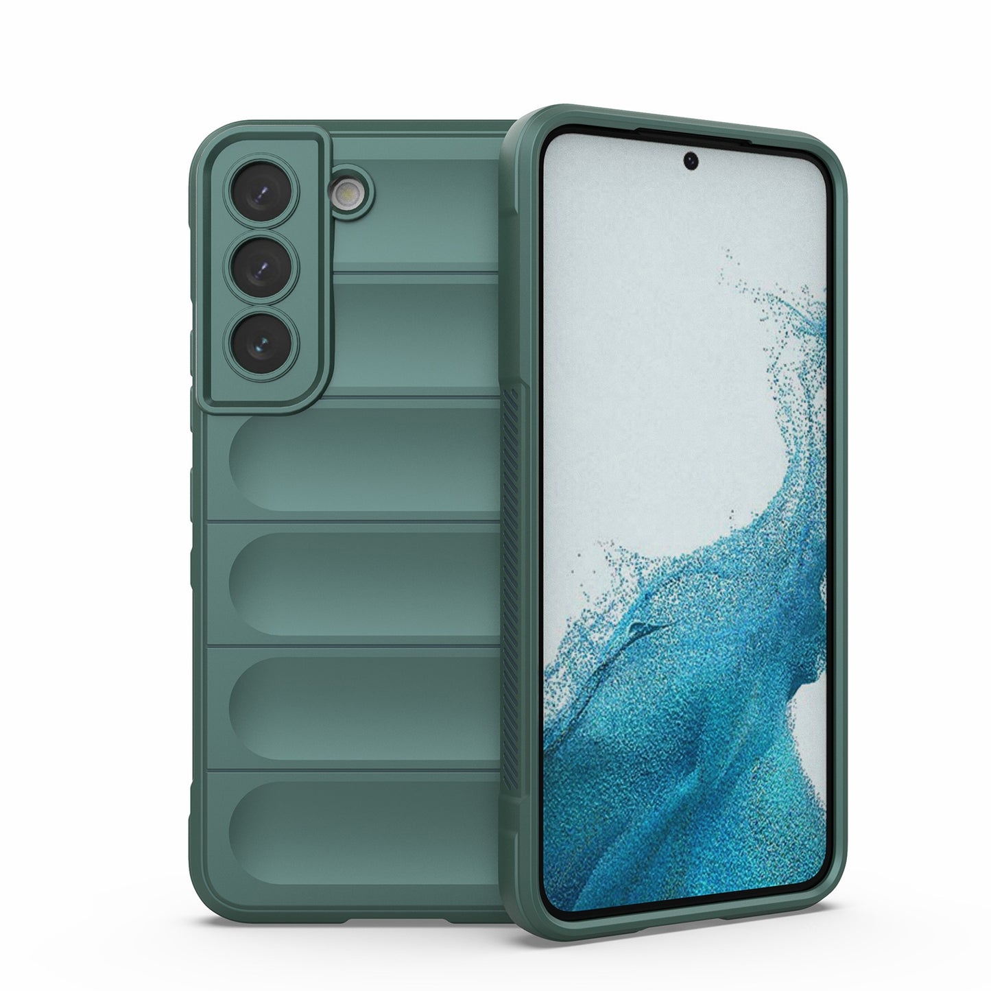 Samsung Galaxy M23 5G Magic Shield TPU + Flannel Protective Phone Case Cover, Shockproof Scratch Resistant