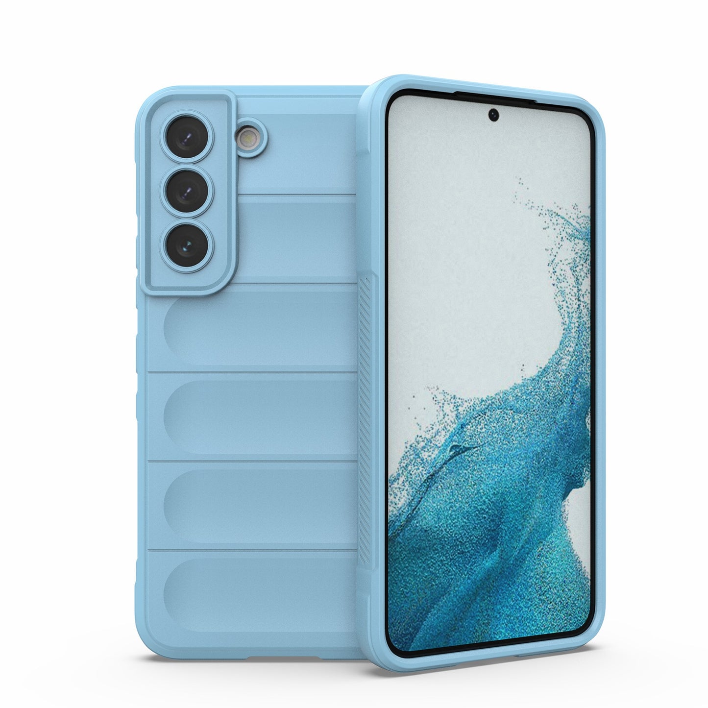 Samsung Galaxy M23 5G Magic Shield TPU + Flannel Protective Phone Case Cover, Shockproof Scratch Resistant
