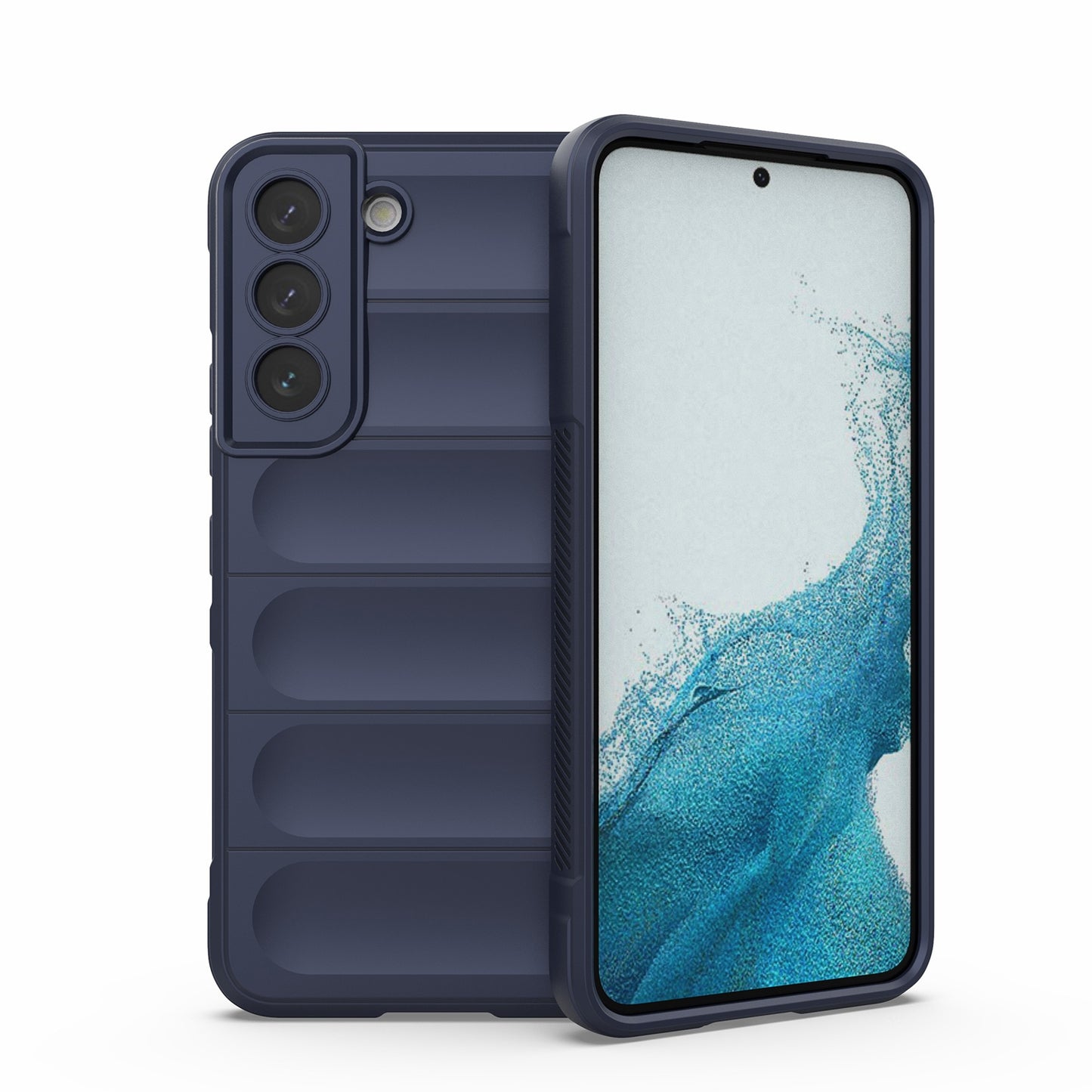 Samsung Galaxy M23 5G Magic Shield TPU + Flannel Protective Phone Case Cover, Shockproof Scratch Resistant
