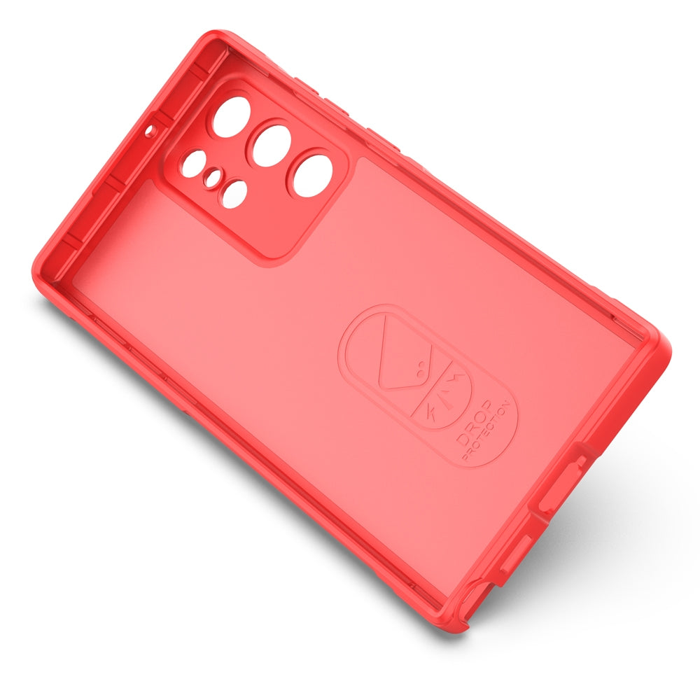 Samsung Galaxy S22 Ultra 5G Magic Shield TPU + Flannel Protective Phone Case Cover, Shockproof Scratch Resistant