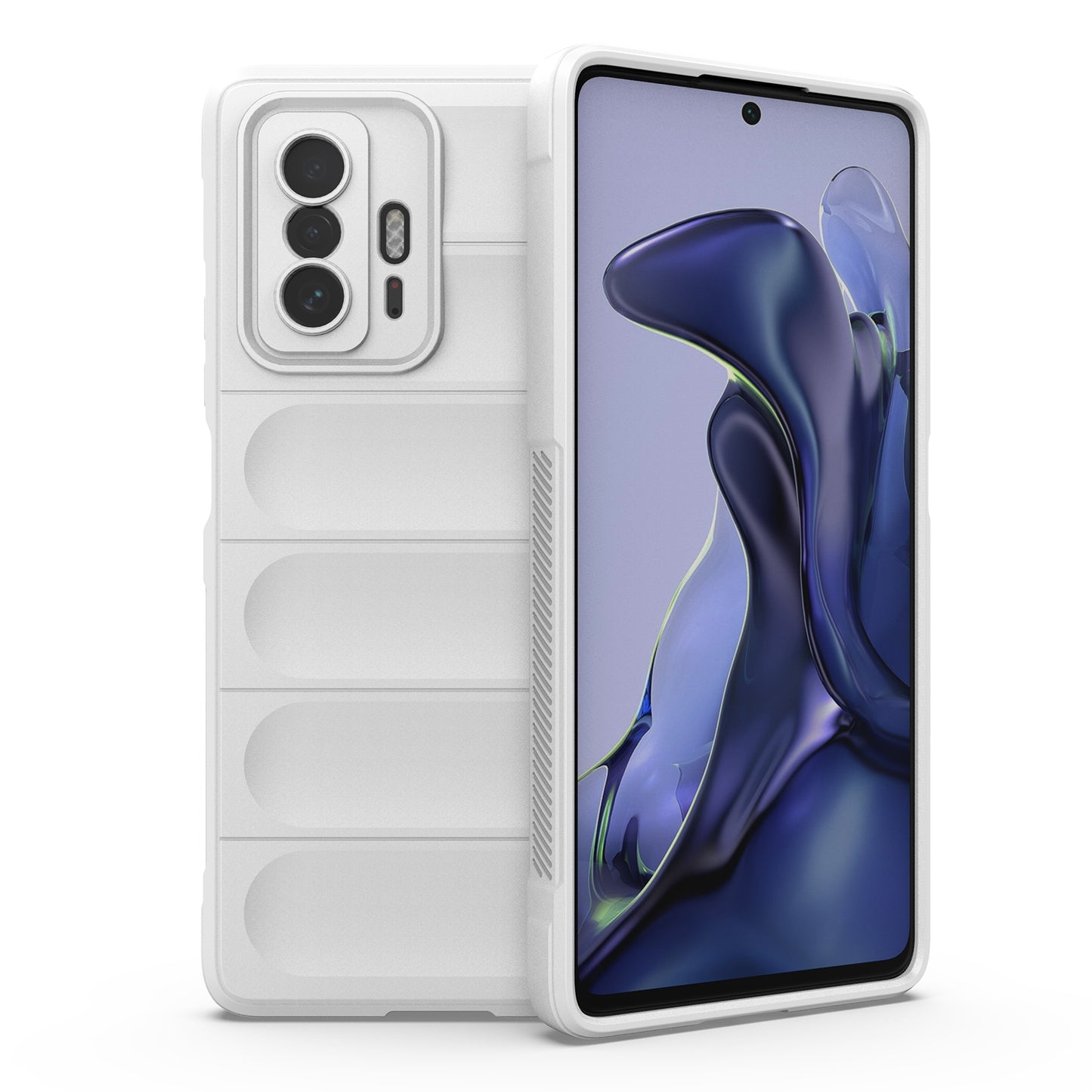 Xiaomi 11T Magic Shield TPU + Flannel Protective Phone Case Cover, Shockproof Scratch Resistant