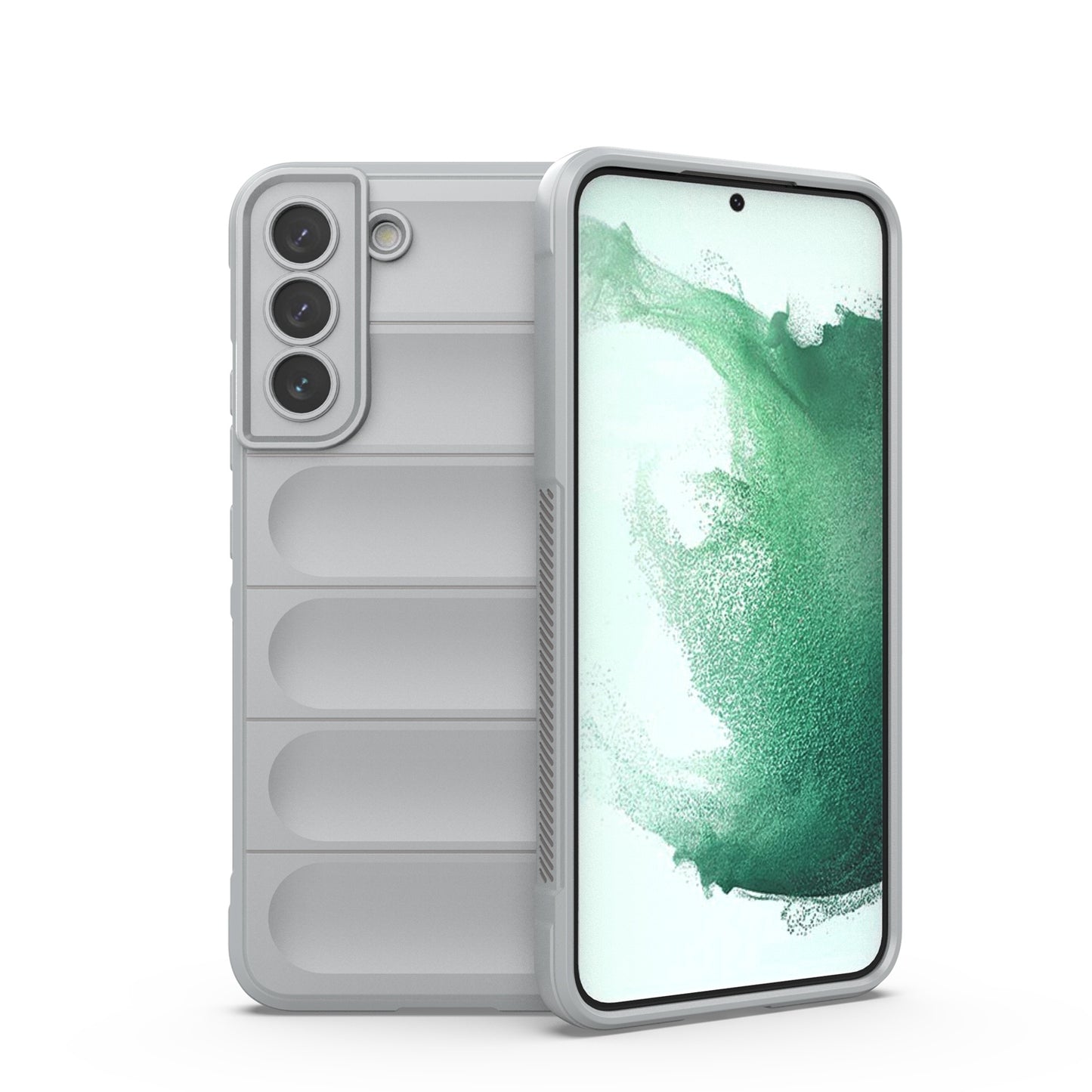Samsung Galaxy S22+ 5G Magic Shield TPU + Flannel Protective Phone Case Cover, Shockproof Scratch Resistant
