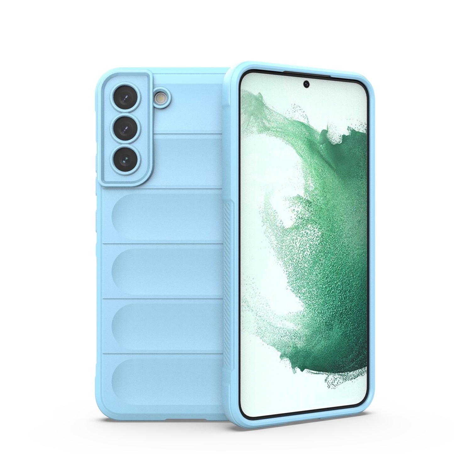 Samsung Galaxy S22+ 5G Magic Shield TPU + Flannel Protective Phone Case Cover, Shockproof Scratch Resistant