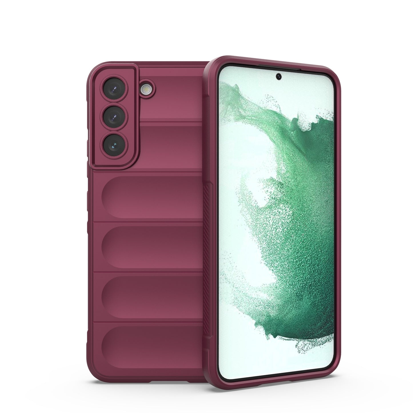 Samsung Galaxy S22+ 5G Magic Shield TPU + Flannel Protective Phone Case Cover, Shockproof Scratch Resistant