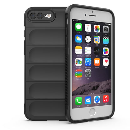 Apple iPhone 7 Magic Shield TPU + Flannel Protective Phone Case Cover, Shockproof Scratch Resistant