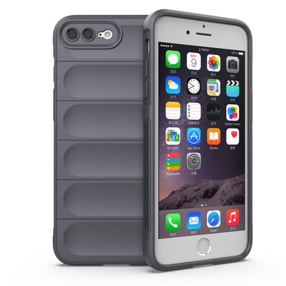 Apple iPhone SE 2020 Magic Shield TPU + Flannel Protective Phone Case Cover, Shockproof Scratch Resistant
