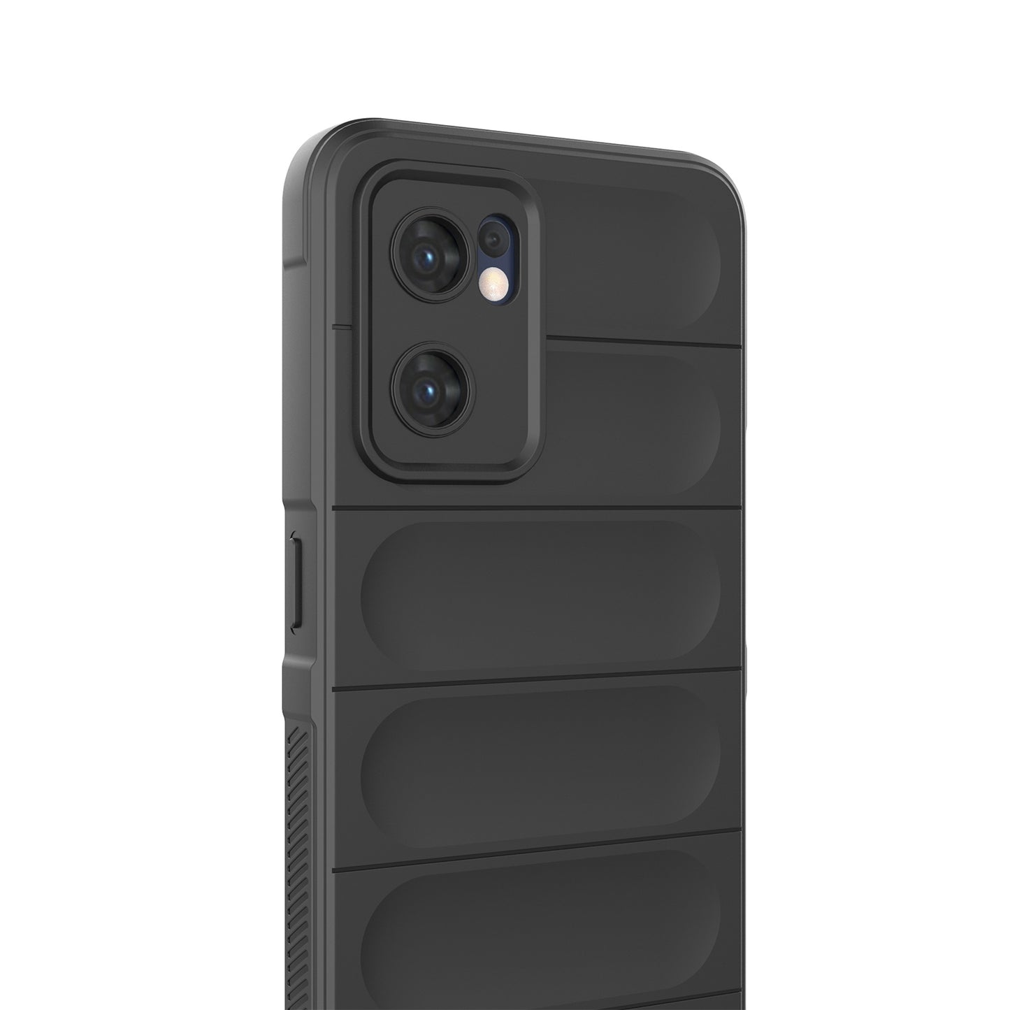 OPPO Find X5 Lite Magic Shield TPU + Flannel Protective Phone Case Cover, Shockproof Scratch Resistant