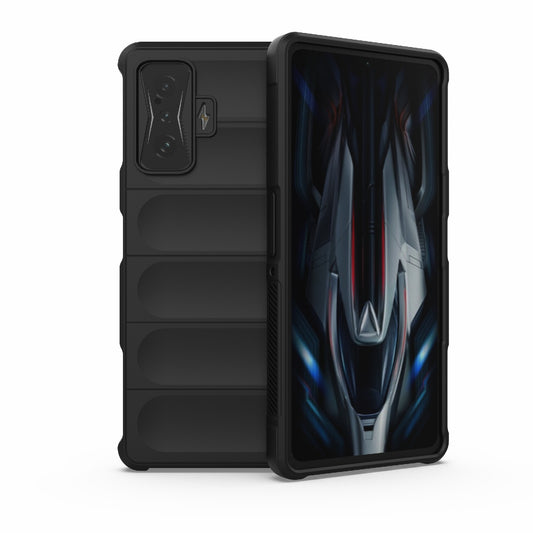 Xiaomi Redmi K50 Gaming Magic Shield TPU + Flannel Protective Phone Case Cover, Shockproof Scratch Resistant
