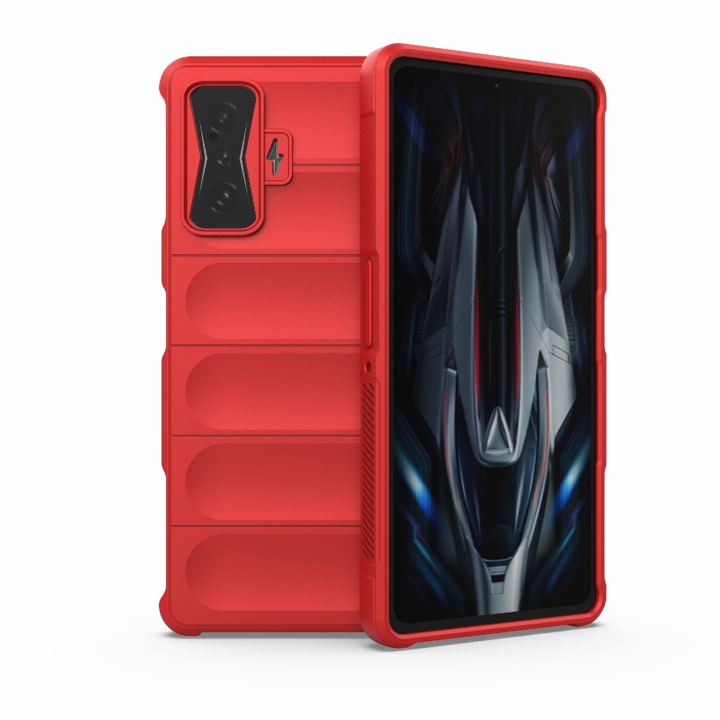 Xiaomi Redmi K50 Gaming Magic Shield TPU + Flannel Protective Phone Case Cover, Shockproof Scratch Resistant