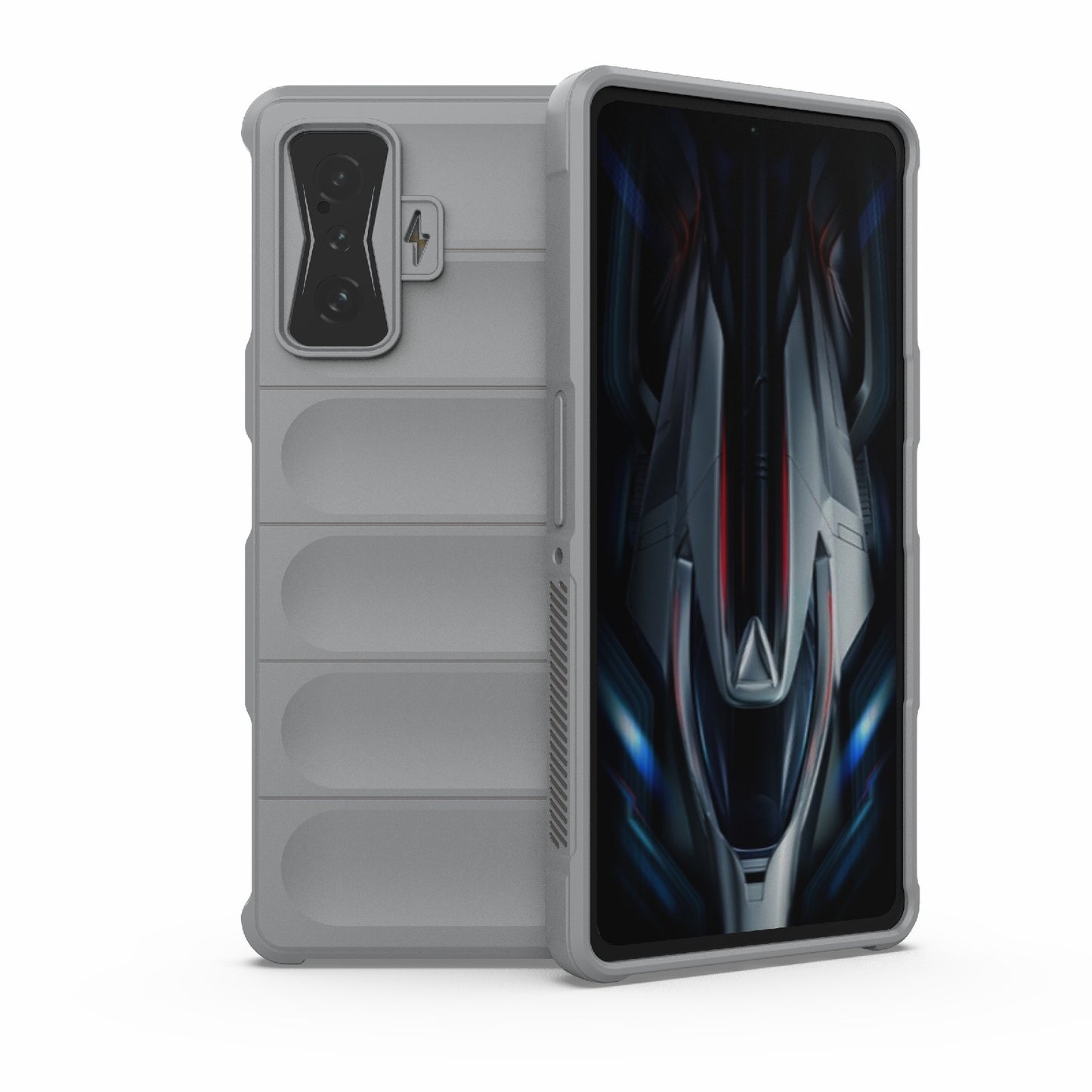 Xiaomi Redmi K50 Gaming Magic Shield TPU + Flannel Protective Phone Case Cover, Shockproof Scratch Resistant