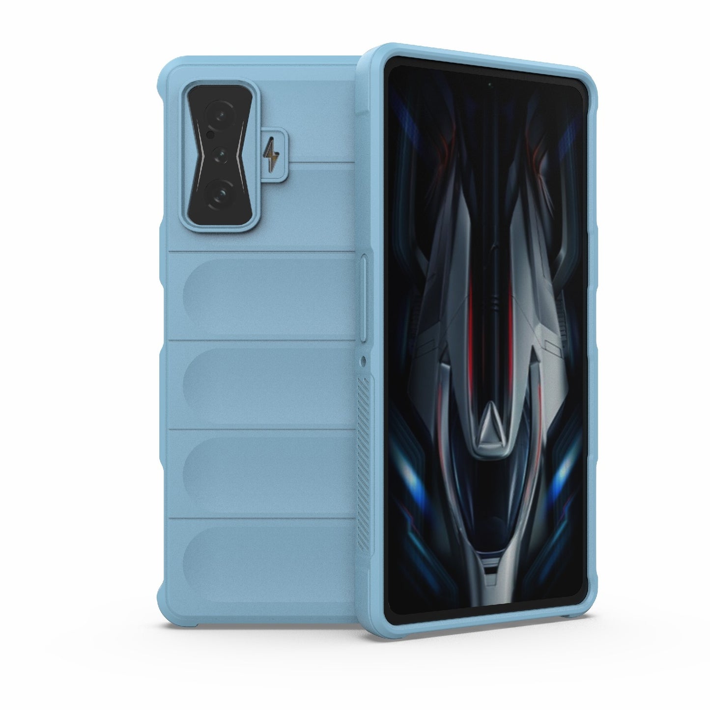 Xiaomi Redmi K50 Gaming Magic Shield TPU + Flannel Protective Phone Case Cover, Shockproof Scratch Resistant