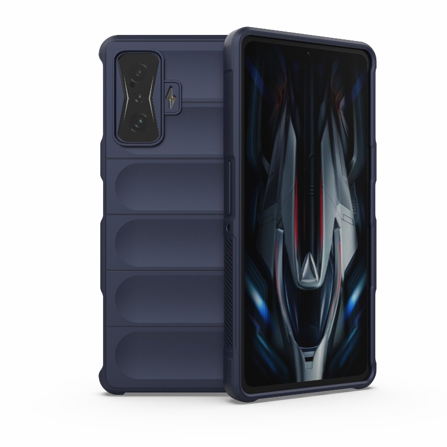 Xiaomi Redmi K50 Gaming Magic Shield TPU + Flannel Protective Phone Case Cover, Shockproof Scratch Resistant