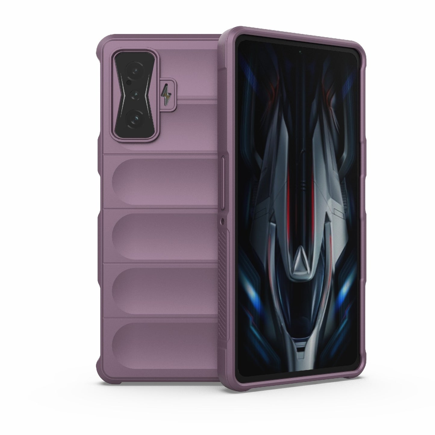 Xiaomi Redmi K50 Gaming Magic Shield TPU + Flannel Protective Phone Case Cover, Shockproof Scratch Resistant