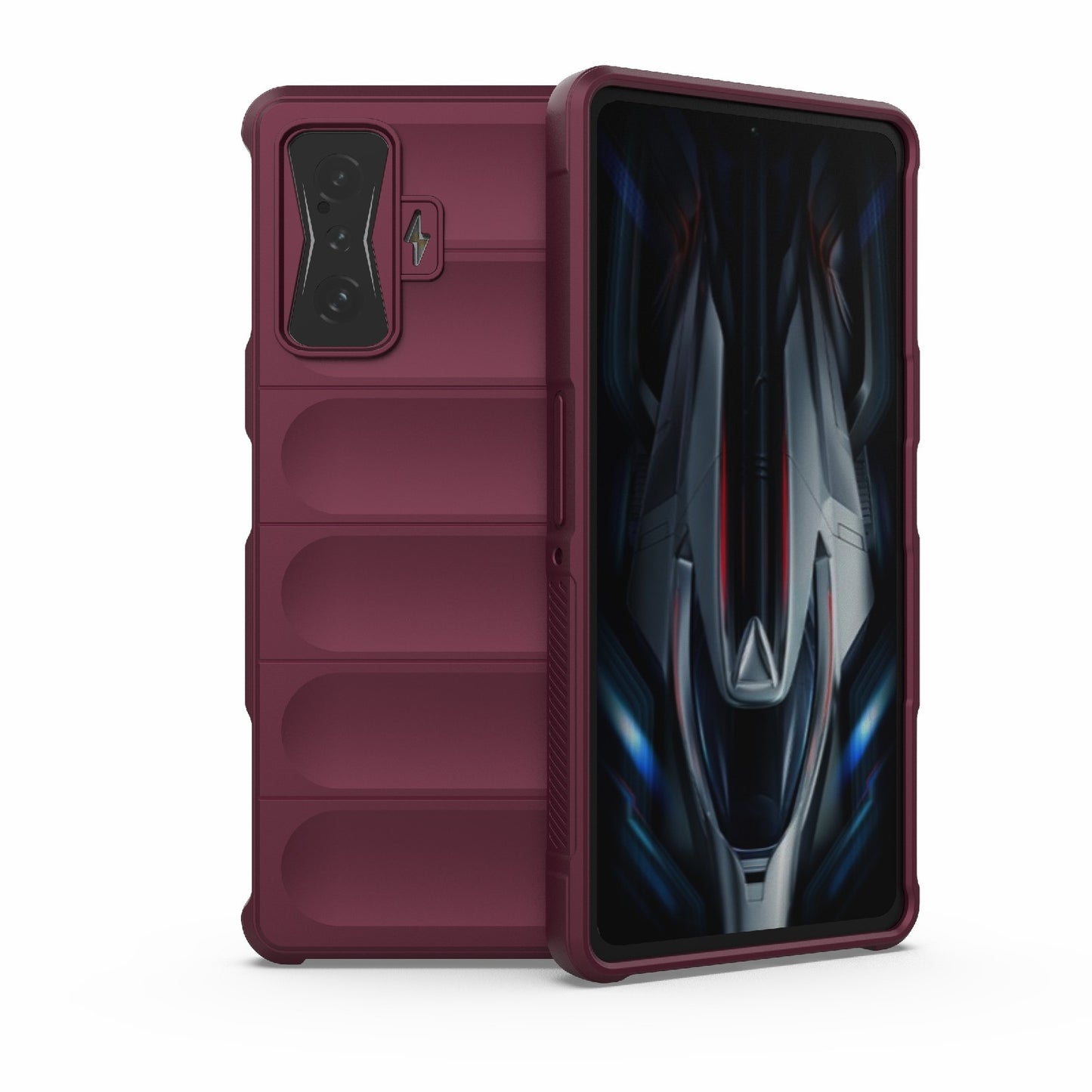 Xiaomi Redmi K50 Gaming Magic Shield TPU + Flannel Protective Phone Case Cover, Shockproof Scratch Resistant
