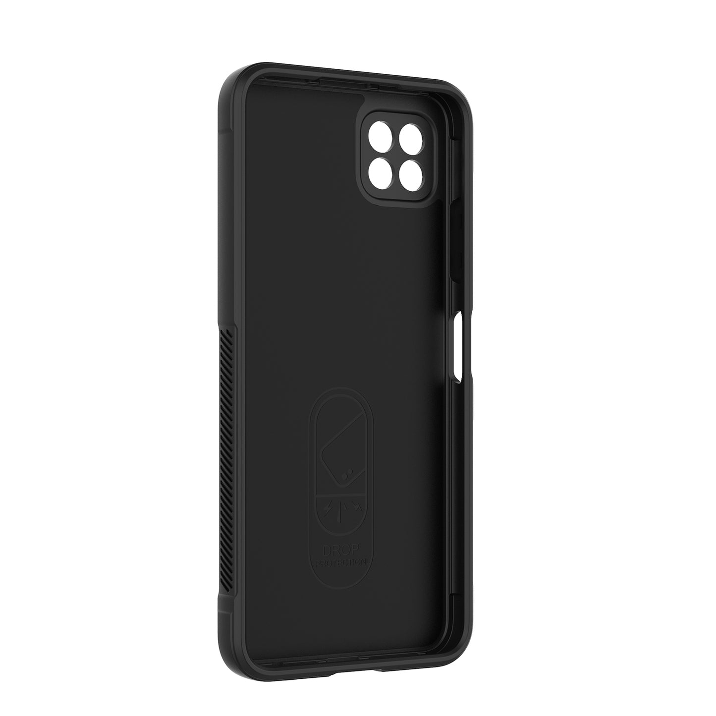 Samsung Galaxy A22 5G Magic Shield TPU + Flannel Protective Phone Case Cover, Shockproof Scratch Resistant