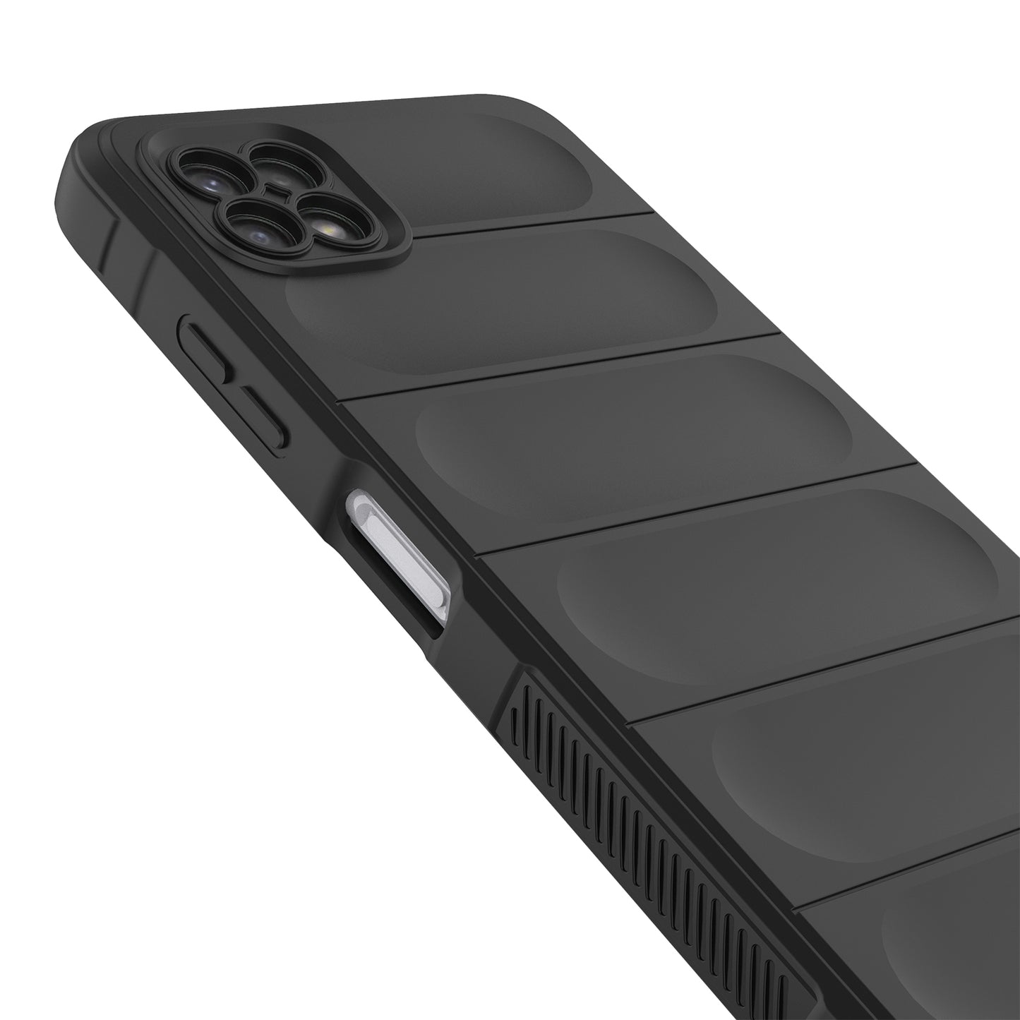 Samsung Galaxy A22 5G Magic Shield TPU + Flannel Protective Phone Case Cover, Shockproof Scratch Resistant