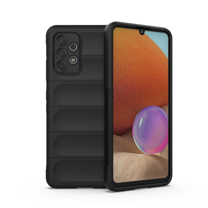 Samsung Galaxy A32 4G Magic Shield TPU + Flannel Protective Phone Case Cover, Shockproof Scratch Resistant