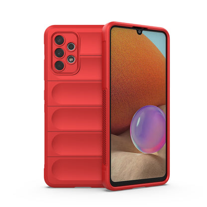 Samsung Galaxy A32 4G Magic Shield TPU + Flannel Protective Phone Case Cover, Shockproof Scratch Resistant